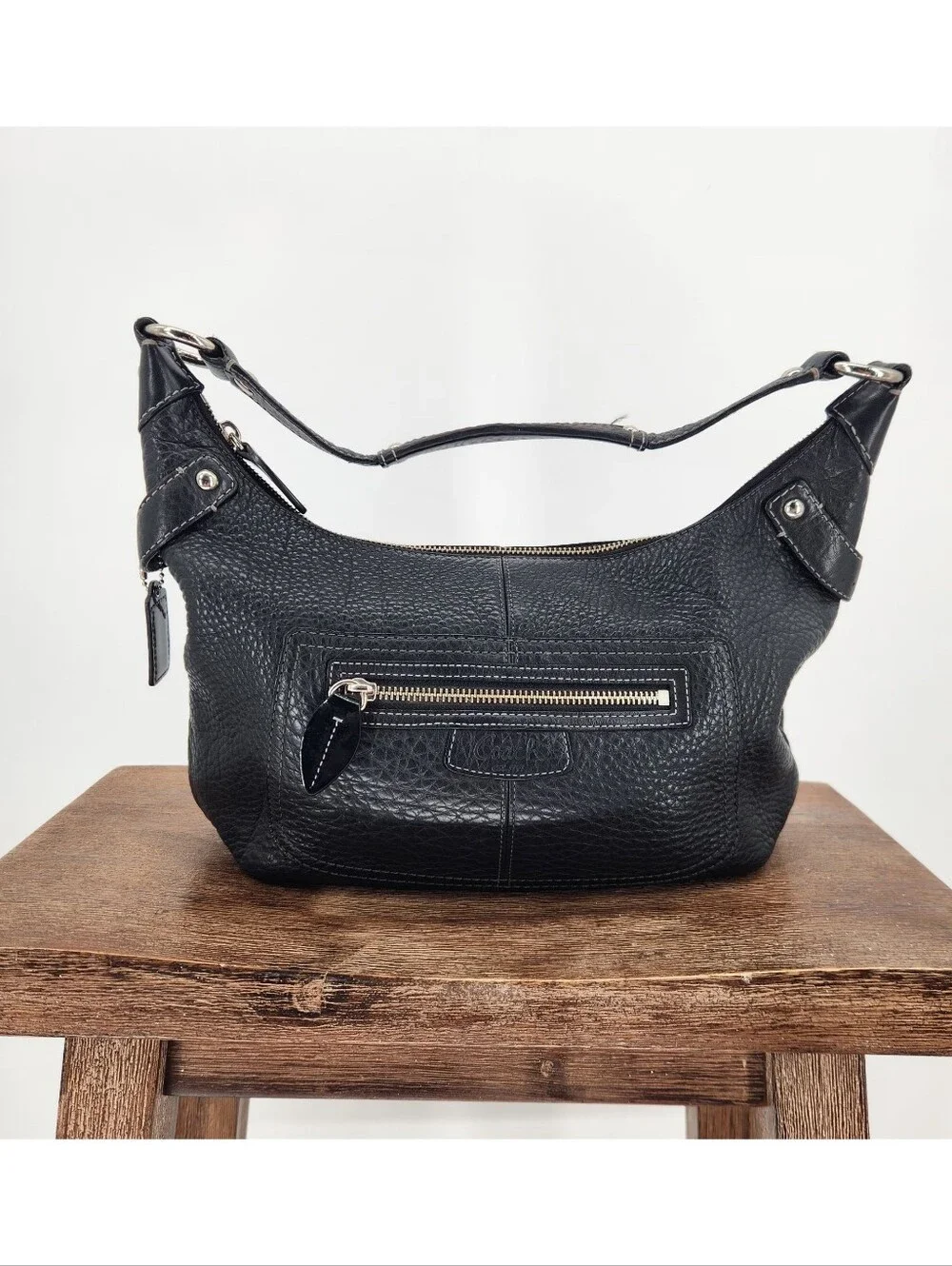 Coach Y2K Penelope pebbled leather hobo bag Vintage,shoulder Bag.
